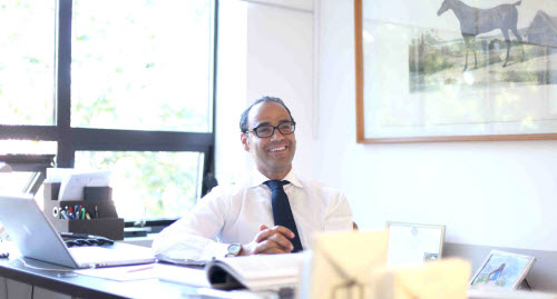 Dr. Robert Mehanna at desk